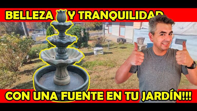 Incorporando Fuentes Relajantes en Tu Jardín