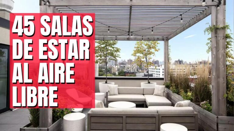 Ideas Creativas para la Decoraci&oacute;n de tu Sala al Aire Libre