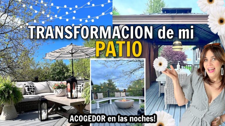 Transforma tu patio con muebles de alta calidad