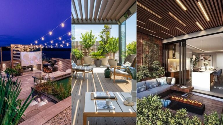 Transforma tu espacio exterior con diseños creativos