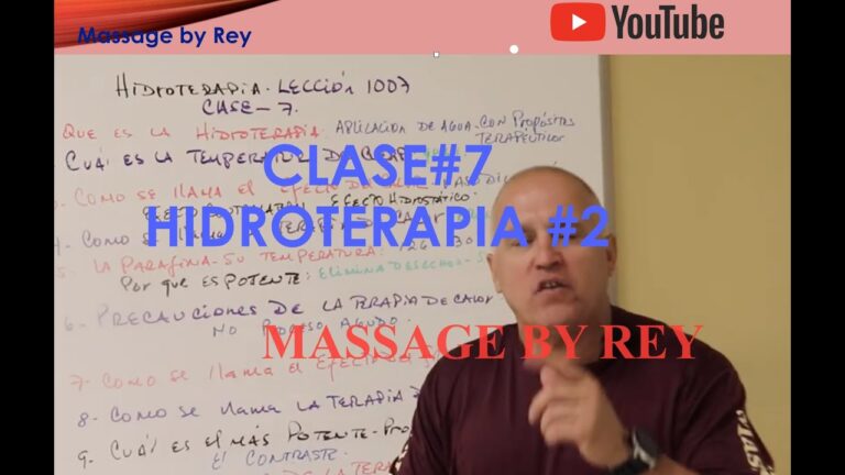Principios de Terapia de Contraste en Hidroterapia