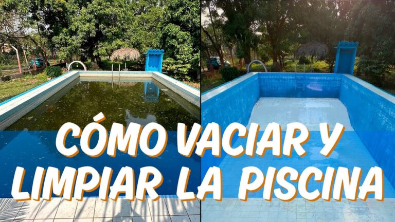 Técnicas Efectivas de Vaciado y Limpieza para el Mantenimiento de Piscinas