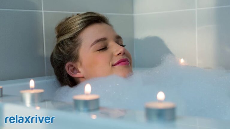 Disfruta de un Relajante Baño de Burbujas en la Tranquilidad